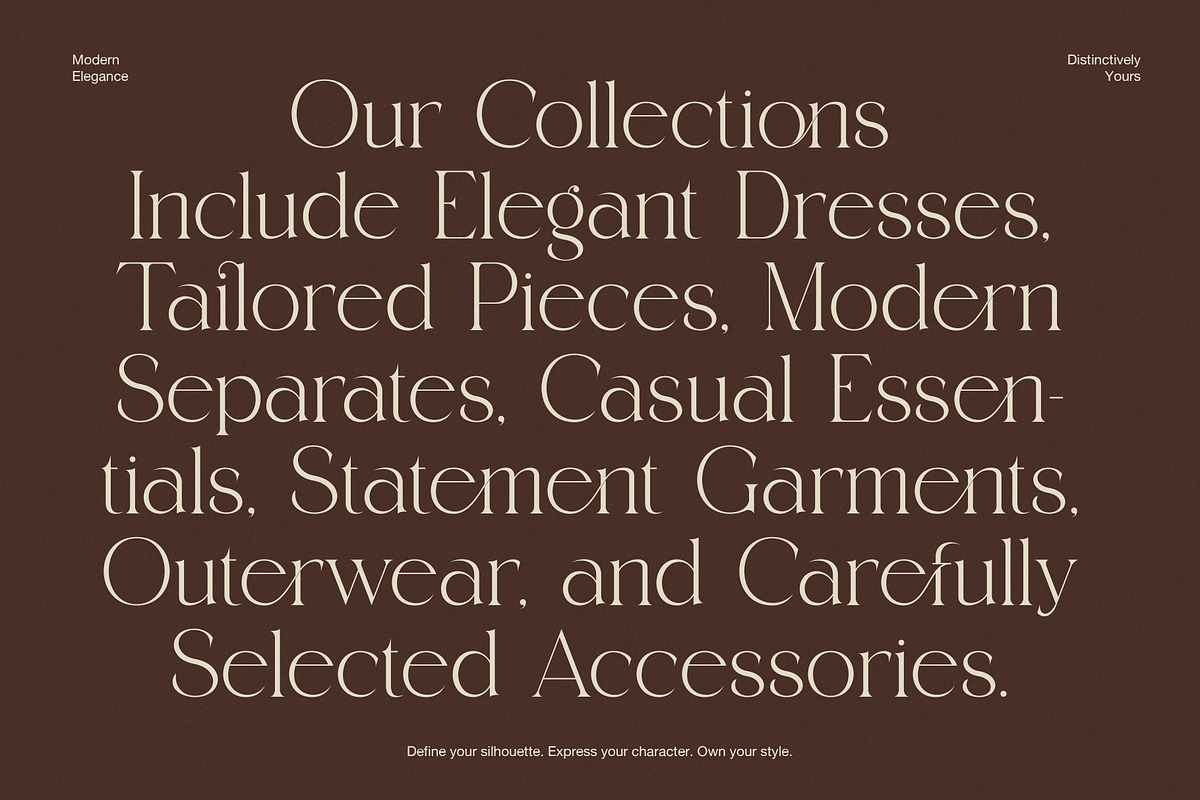 Mellodi Rettron Modern Serif Font, a Serif Font by Graphicxell (Photo 4 of 8)
