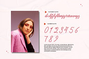 Mellicka - Fun Handwritten Font, a Handwritten Font by Dhabee (Thumbnail 2 of 17)