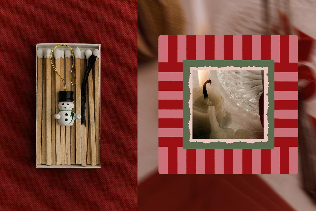 MerryBerry Christmas Frames & Papers, an Object Graphic by alonahaidash (Photo 14 of 15)
