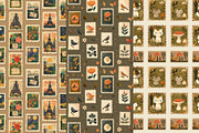 8 Cottagecore Stamp Seamless Pattern, a Pattern Graphic by Inknfolly (Thumbnail 3 of 5)