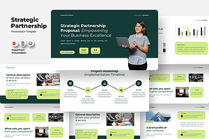 Strategic Partnership - PowerPoint, a Presentation Template by QR Design Studio