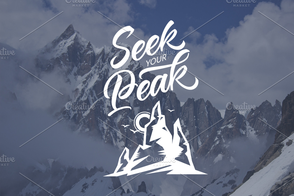 Adventure Mountain Labels, an Illustration by tetiana.svirska (Photo 5 of 17)