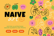 Naive Art, Vector Illustrations, an Object Graphic by venimo (Thumbnail 1 of 17)