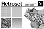 Retroset - Dry Transfer Effects, an Object Graphic by Offset (Thumbnail 1 of 8)