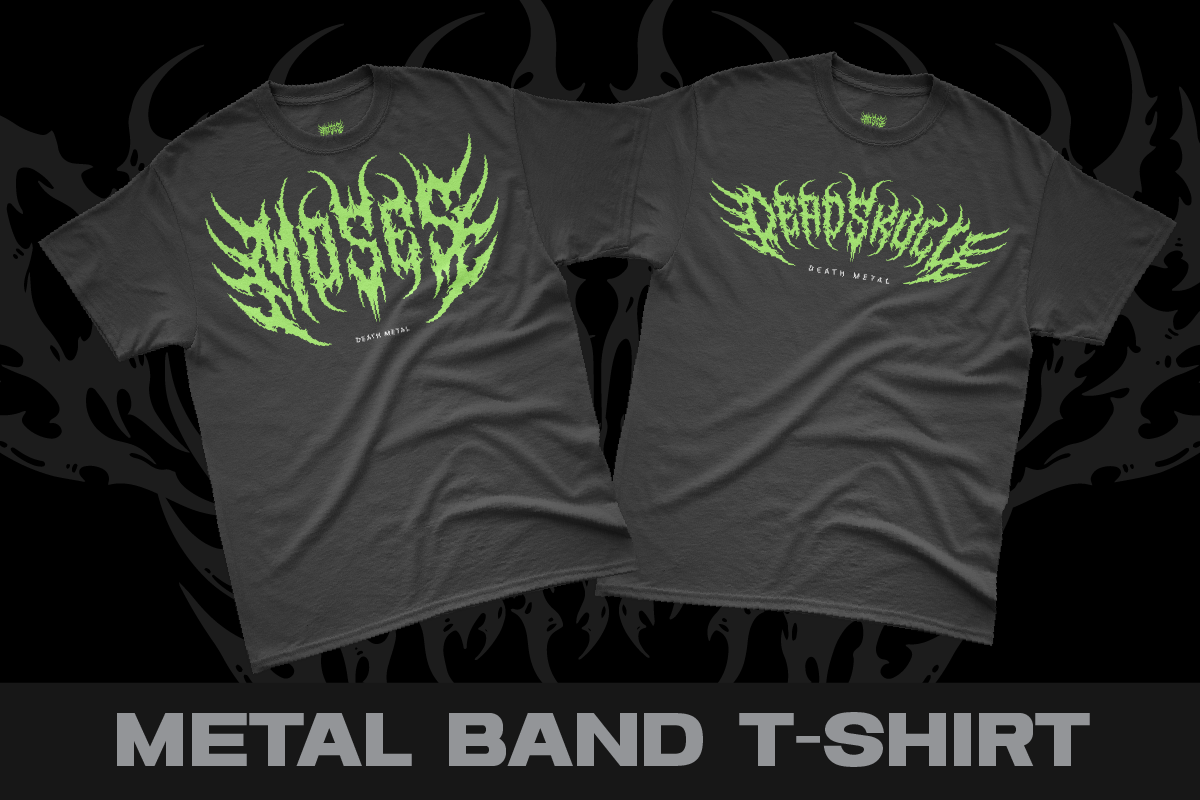 Magedon Death Metal Font, a Blackletter Font by Ronny Studio (Photo 6 of 12)