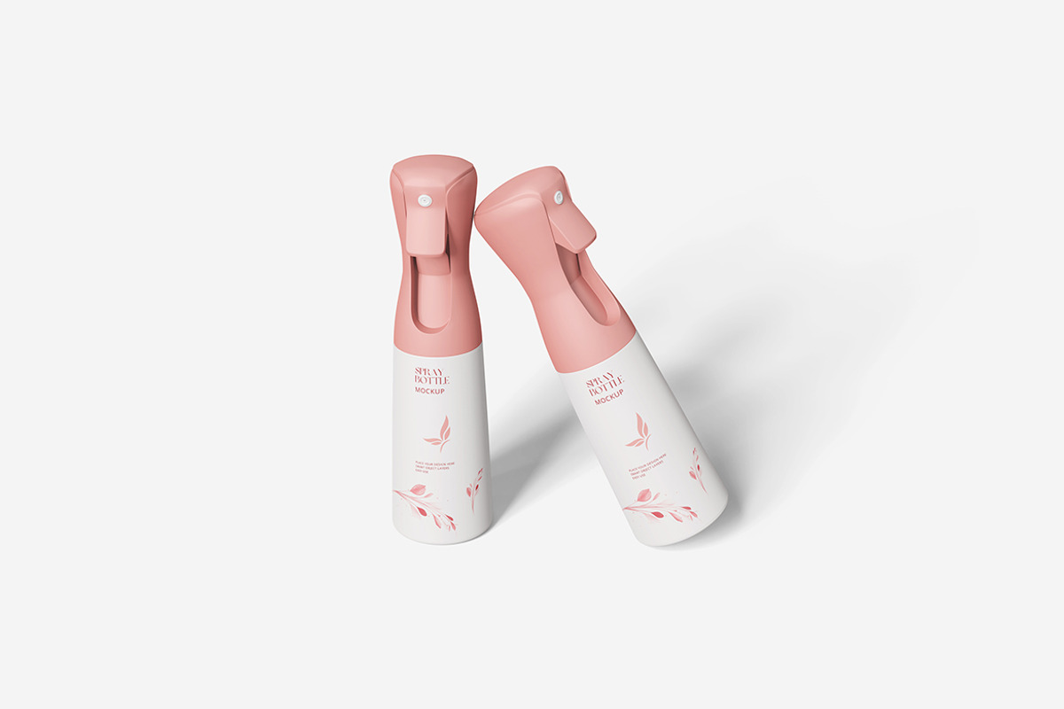 Mist Spray Bottle Mockup, a Product Mockup by MrLetters (Photo 3 of 5)