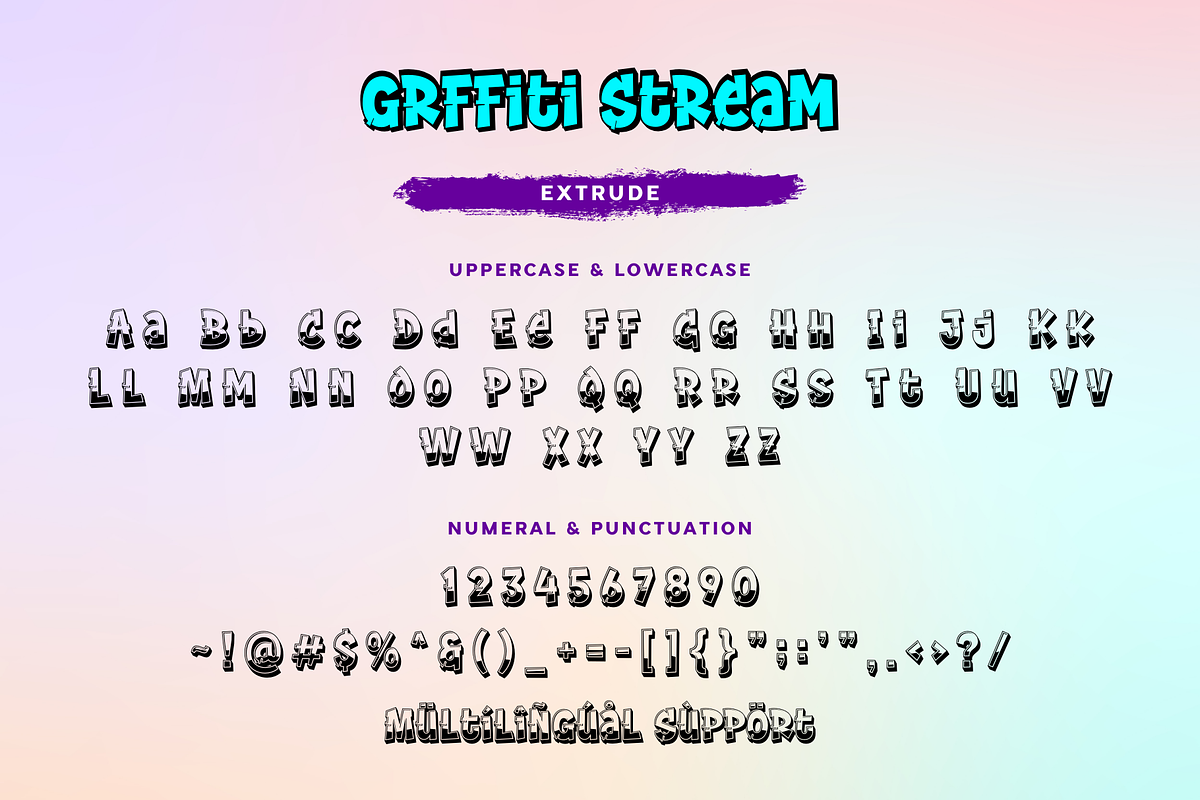Graffiti Stream Font, a Handwritten Font by Sronstudio (Photo 16 of 16)