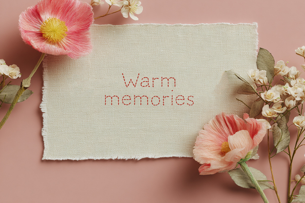 Stitchy Handcrafted Decorative Font, a Handwritten Font by Graphic Spirit (Photo 9 of 11)