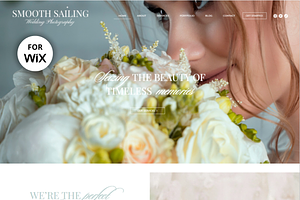 Wix Photography Website Template, a Wix Template by Primavera Studio Design