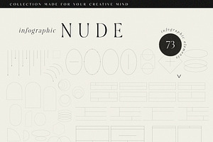 NUDE Neutral Textures & Infographic