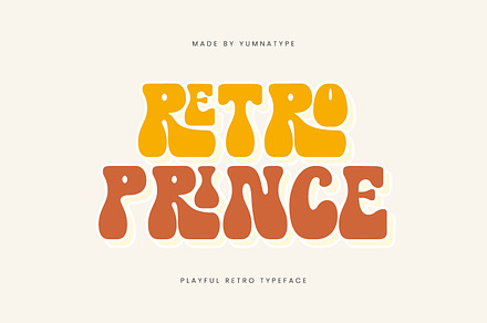 Retro Prince, a Symbol Font by yumnatype