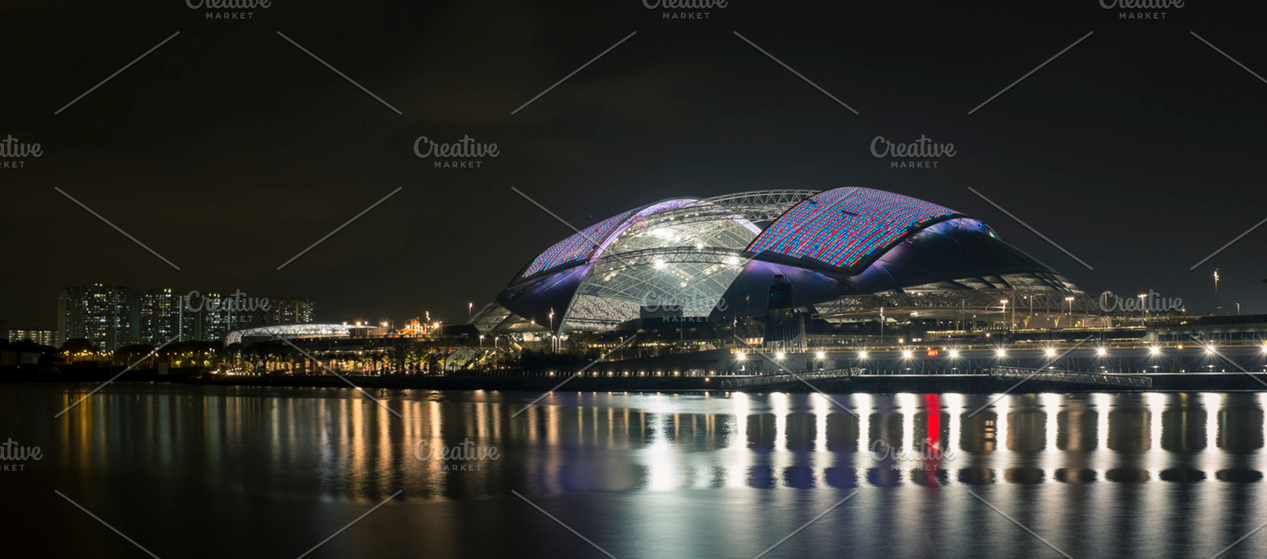 Arena At Night