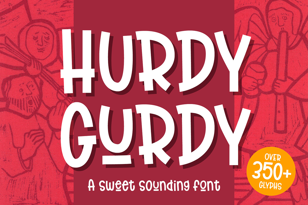 Hurdy Gurdy - a funtastic font