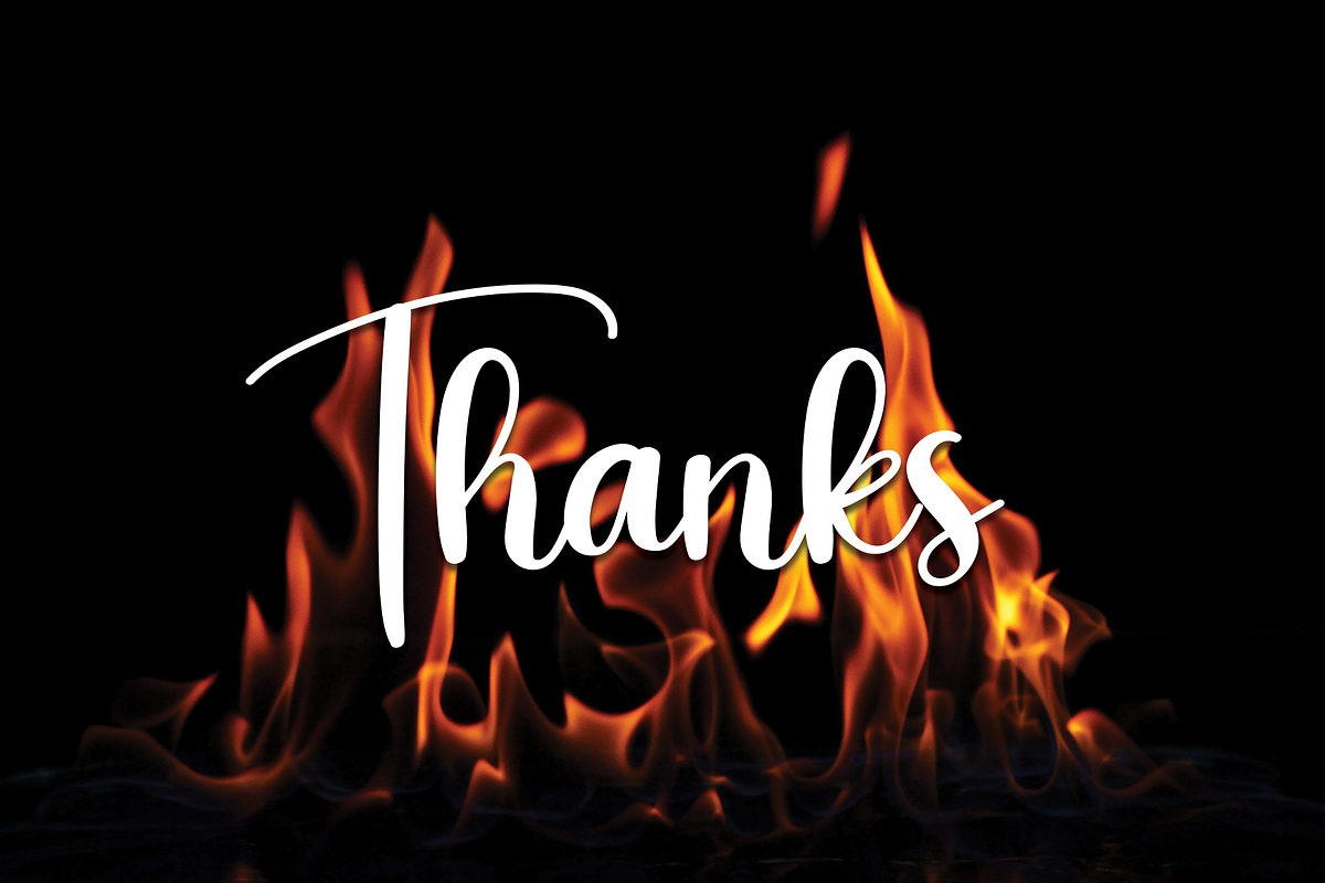 Bonfire | Script Font, a Script Font by Scratchones (Photo 4 of 8)