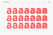 Fraiche - Variable Rounded, a Sans Serif Font by Adam Fathony (Thumbnail 5 of 17)