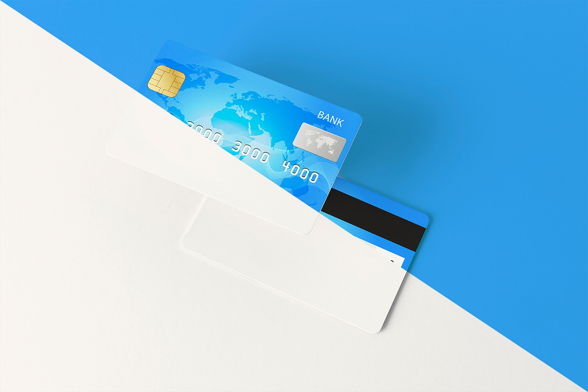 Credit Card Mockup, a Product Mockup by Graphicnugget (Photo 6 of 8)