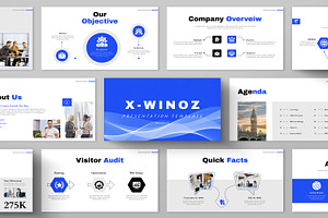 Business Presentation Template, a Presentation Template by Mighty-Slide