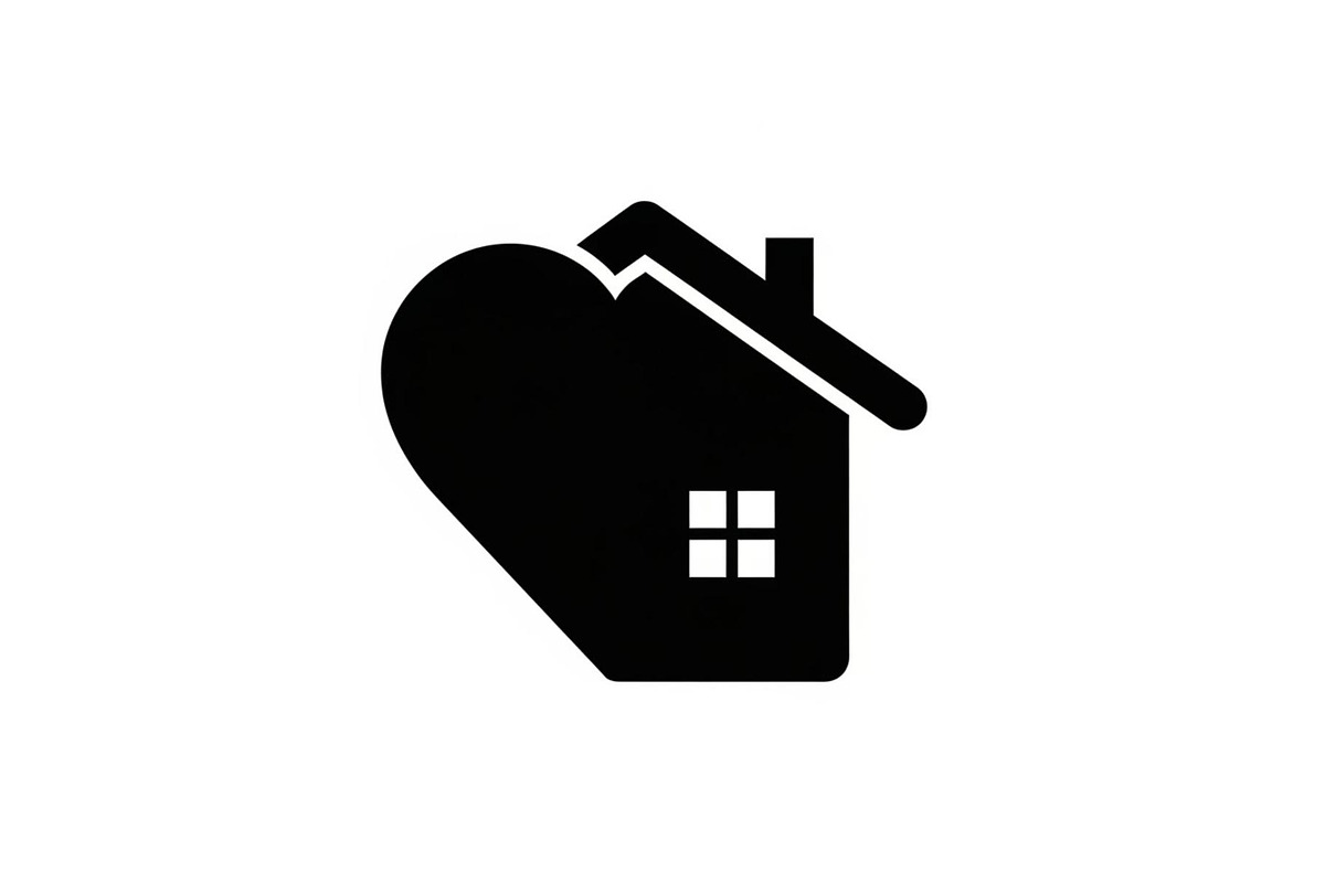 50 Home Love Heart House Icon Set Bu, an Illustration by Gaye Art (Photo 44 of 51)