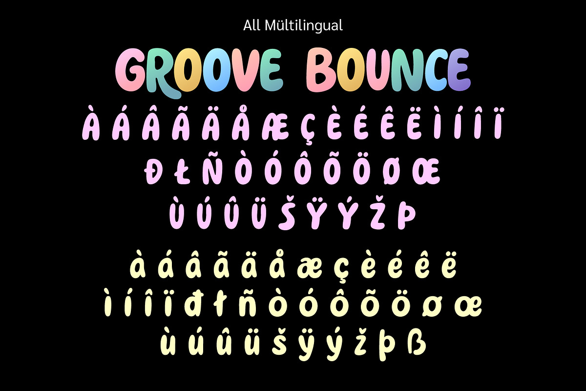 Groove Bounce, a Handwritten Font by BBtypeStudios (Photo 14 of 18)