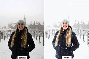 10 COZY WINTER Lightroom Presets