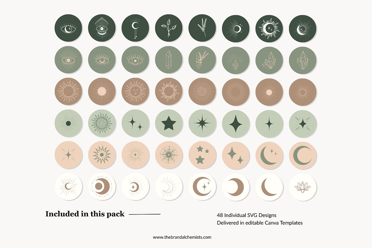 Mother Earth Highlight Covers, a Social Media Template by The Brand Alchemists (Photo 5 of 9)
