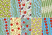 Food Seamless Patterns Collection, a Pattern Graphic by DeepFuze (Thumbnail 4 of 8)