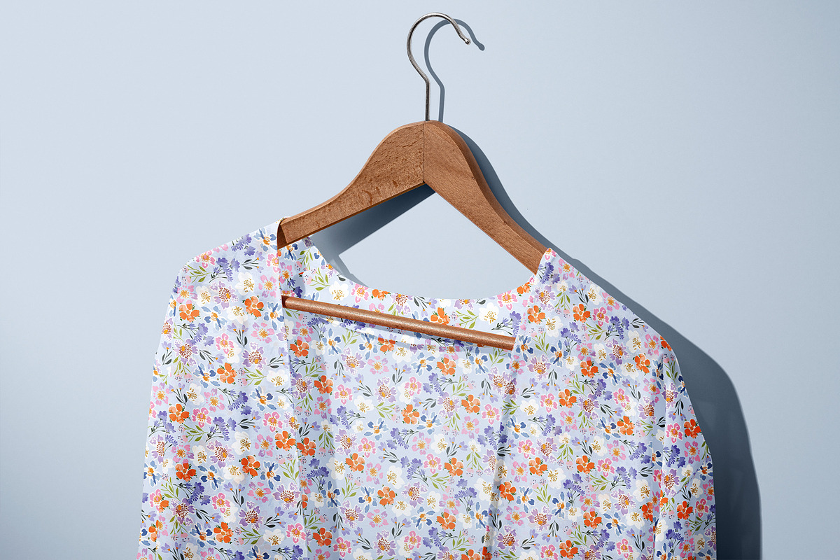 Floral Seamless Print -Spring Garden, a Pattern Graphic by MuseBloomDesigns (Photo 8 of 8)