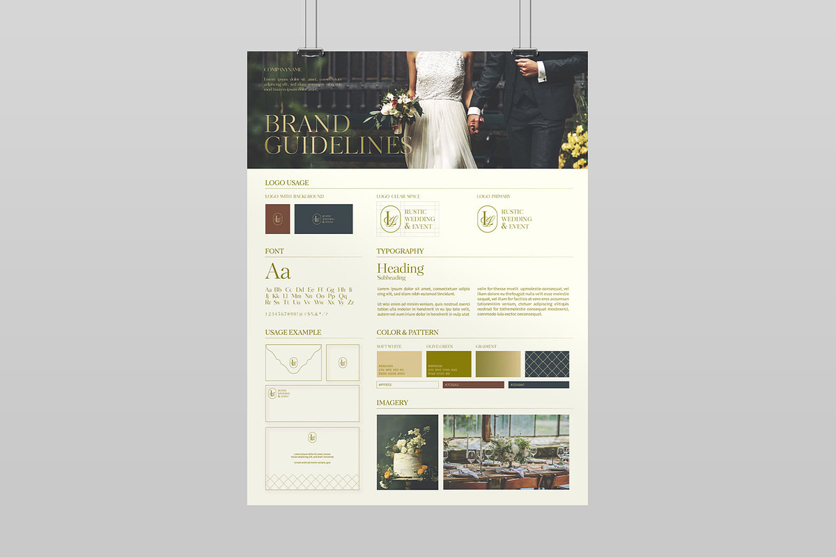 Brand Guidelines Poster Template, a Poster Template by BrandPacks (Photo 2 of 6)