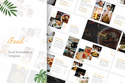 iFood - Food Google Slides Template, a Presentation Template by desvibes (Thumbnail 1 of 4)