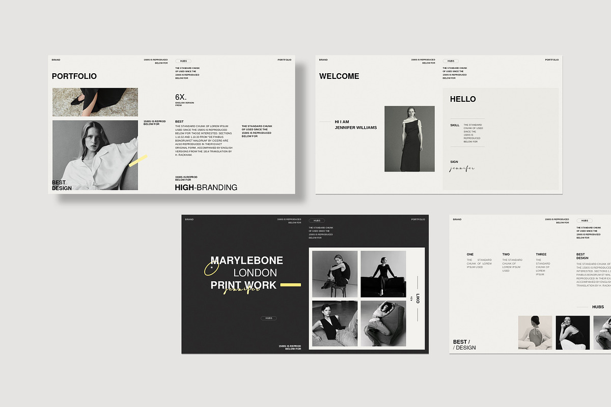 Hubs Portfolio Presentation preview 7