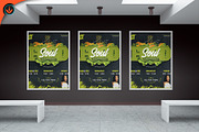 Soul Food Restaurant Menu Flyer, a Flyer Template by SeraphimChris (Thumbnail 7 of 13)