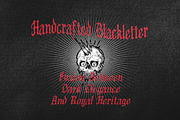 South Coven - Rough Blackletter, a Blackletter Font by Bale Type (Thumbnail 8 of 9)