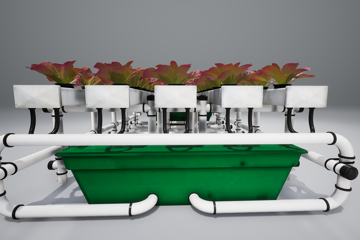 Hydroponics system LG, an Environmental 3D Model by AndrewWhite (Photo 12 of 17)