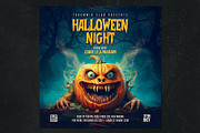 2 Halloween Flyer Template, a Flyer Template by Tarommir (Thumbnail 3 of 7)