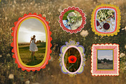 Whimsical decorative frames, a Decorative Illustration by Chikovnaya (Thumbnail 8 of 13)