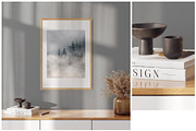 Frame & Wall Mockup Bundle Sunshine, a Print Template by Yuri-U (Thumbnail 9 of 15)