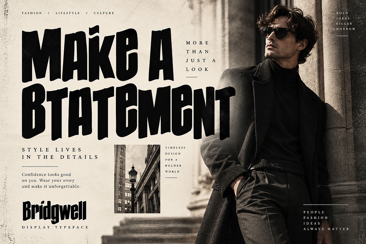 Bridgwell, a Script Font by Wow Magic (Photo 3 of 5)