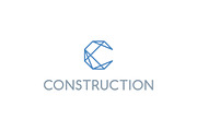 Construction Letter C Logo, a Branding & Logo Template by Mauro Bertolino (Thumbnail 2 of 4)
