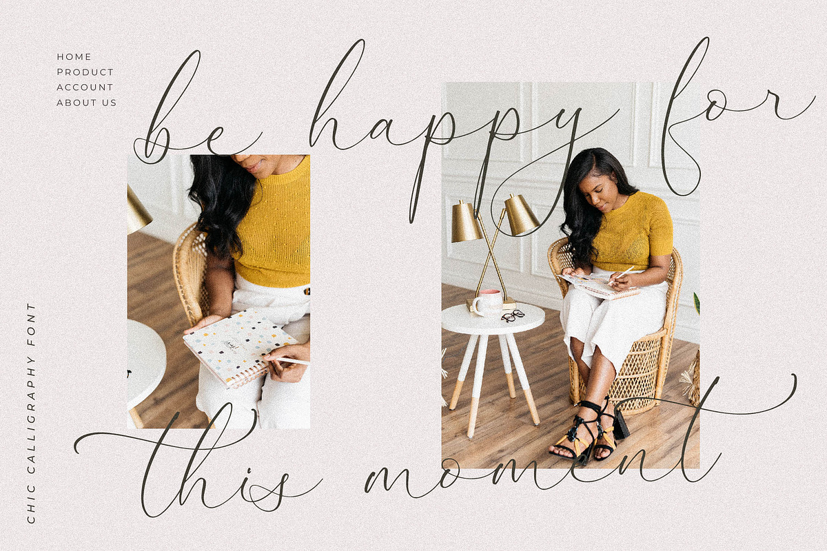Senorytta Chic Calligraphy Font, a Script Font by Storytype Studio (Photo 5 of 15)
