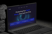 Cyber Security Website Template, a Landing Page Template by Glyphminds Studios (Thumbnail 2 of 3)