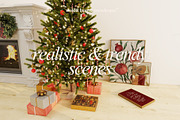 HOLLY | Christmas Frame Mockup Set, a Household Mockup by SoleilHomeMockups (Thumbnail 6 of 11)