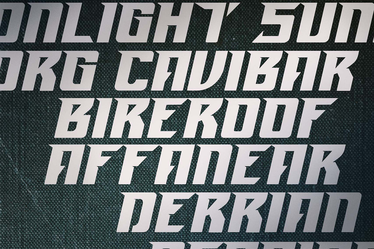 Wivaxen - Modern Display Font, a Symbol Font by ivan_artnivora (Photo 2 of 4)