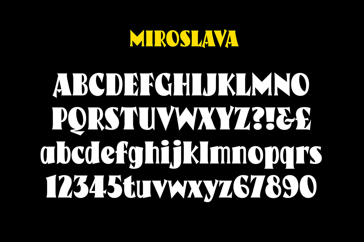 Miroslava Font, a Serif Font by Mysterylab Designs (Photo 3 of 9)