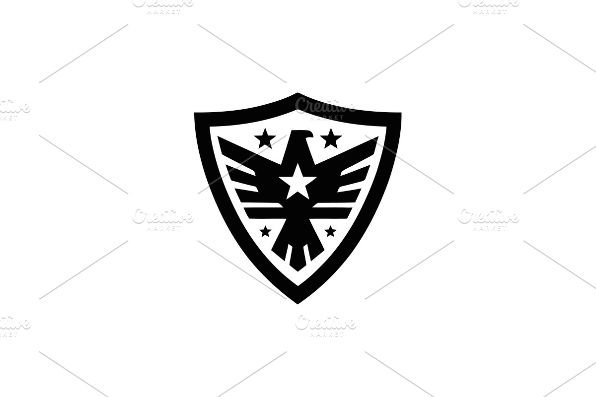 20 Minimalist Eagle Logo Bundle, a Branding & Logo Template by Vectorium Studio (Photo 17 of 21)