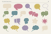 102 Hand-Drawn Bubble Shapes, an Object Illustration by designvectx (Thumbnail 8 of 8)