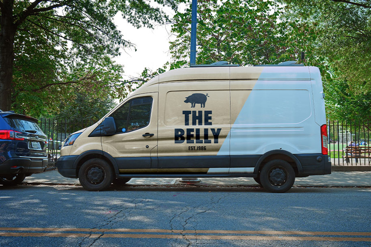 Vehicle Wrap Photoshop Template, an Advertising Mockup by SUH-NY (Photo 18 of 22)