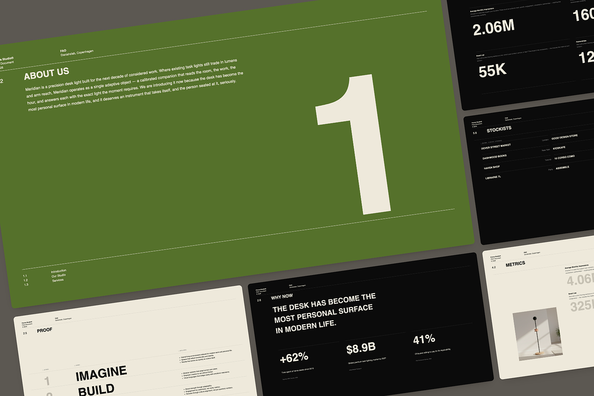 Minimal Brand Pitch Deck Template, a Presentation Template by Oday Noon (Photo 8 of 23)