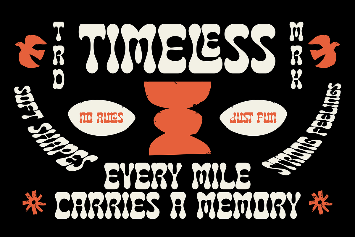 Tortilas Mustard – Funky Retro Font, a Sans Serif Font by Vampstudio (Photo 10 of 10)