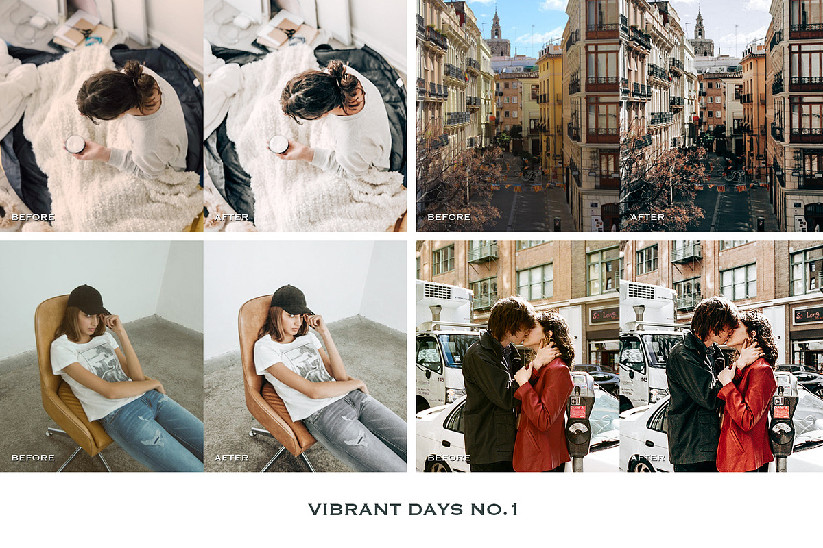 Vibrant Lightroom Presets Mobile, a Preset Add-On by VEER (Photo 3 of 18)