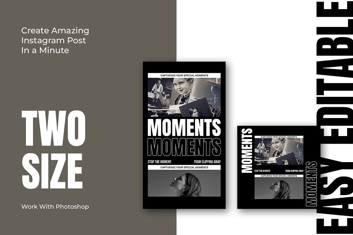 Forge Photography Instagram Template, a Social Media Template by Shinra Labs (Photo 5 of 5)
